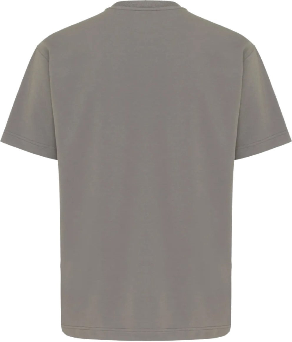 Genti Relaxed Fit T-shirt Grey Grijs