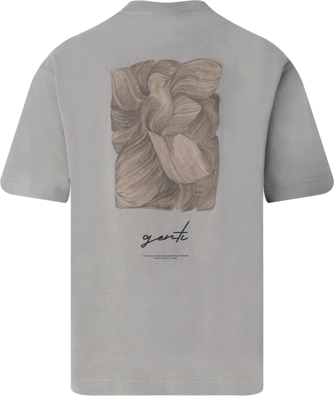 Genti J3125 3226 Tee Grey Grijs