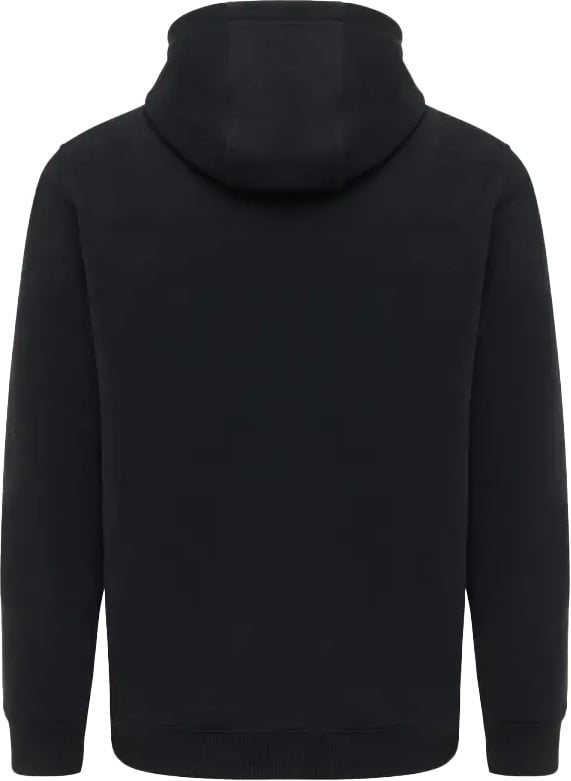 Genti Logo Hoodie Blue Black Zwart