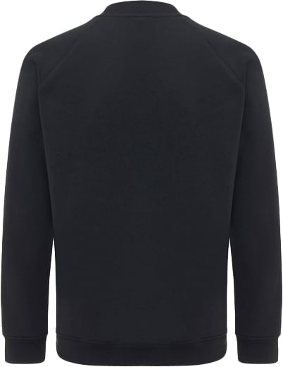 Genti Logo Sweater Blue Black Zwart