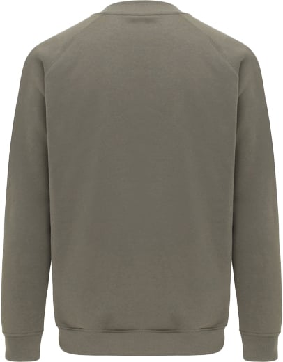 Genti Logo Sweater Grey Brown Grijs
