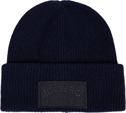 Iceberg Beanie Blue Blauw