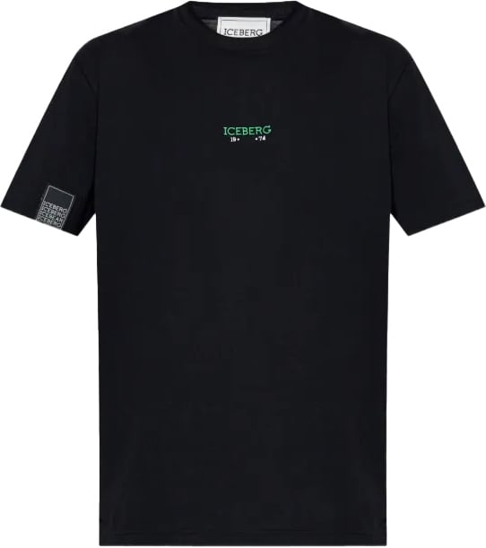 Iceberg Phonecell Tee Black Zwart