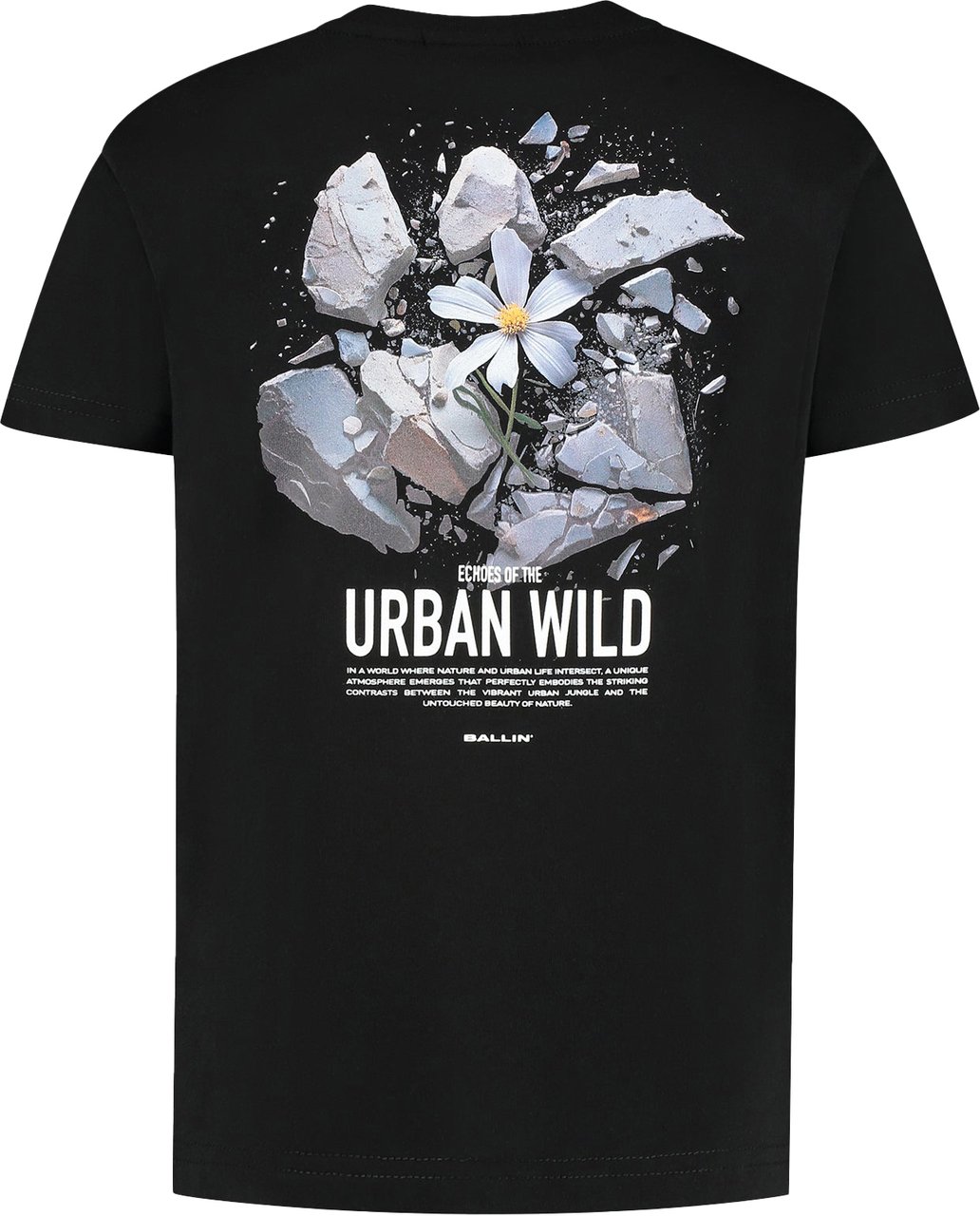 Ballin Amsterdam T-Shirt Ballin Zwart