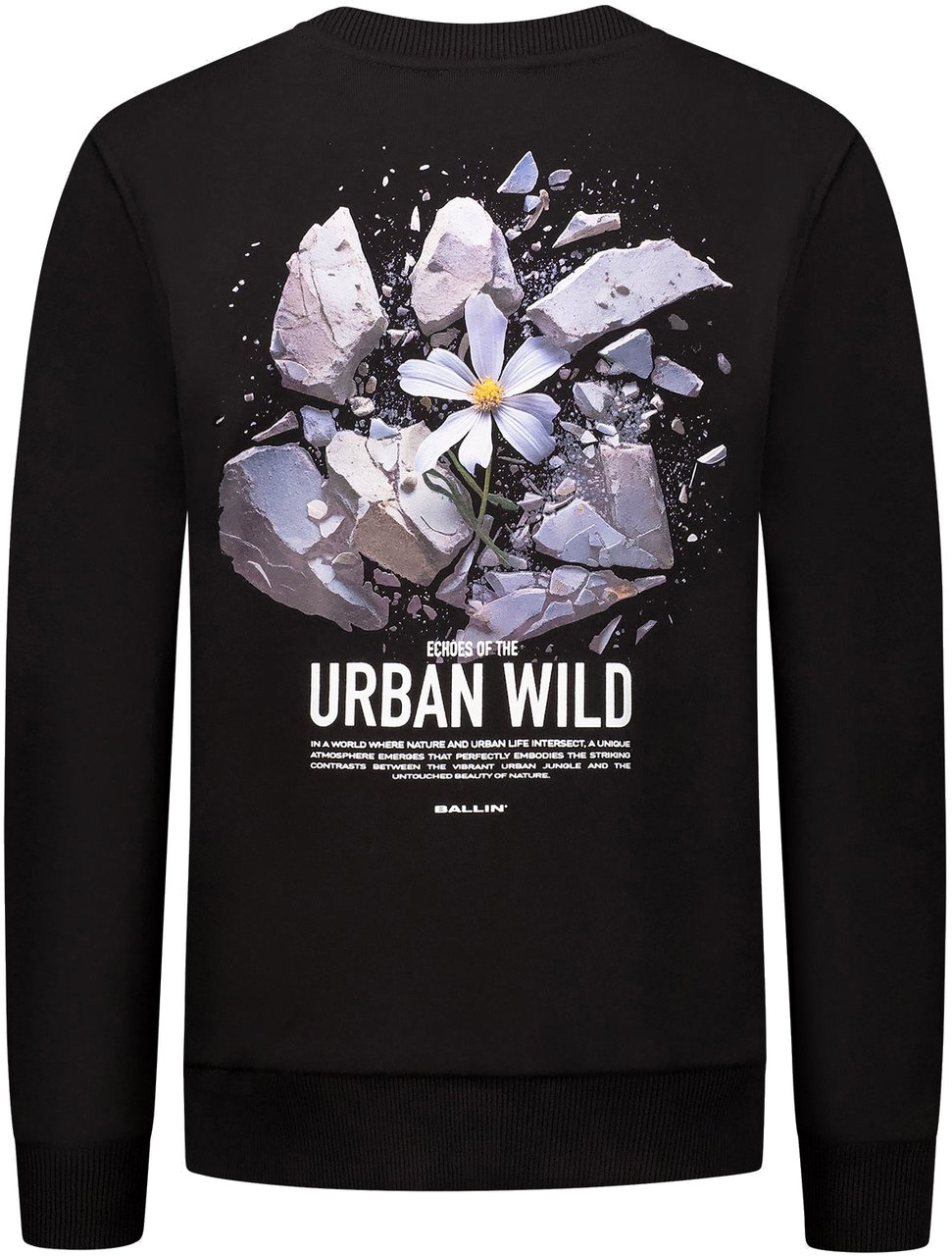 Ballin Amsterdam Urban Explosion Sweater Zwart