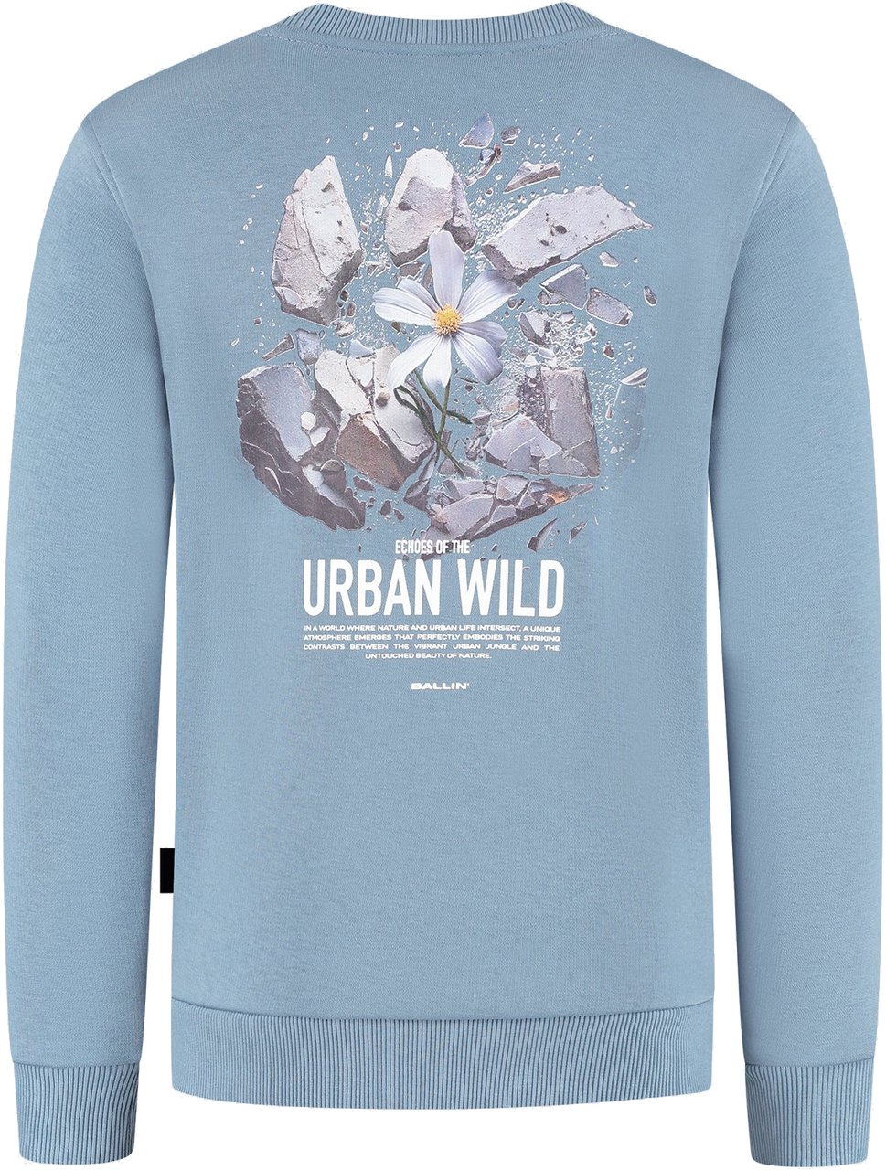 Ballin Amsterdam Urban Explosion Sweater Blauw