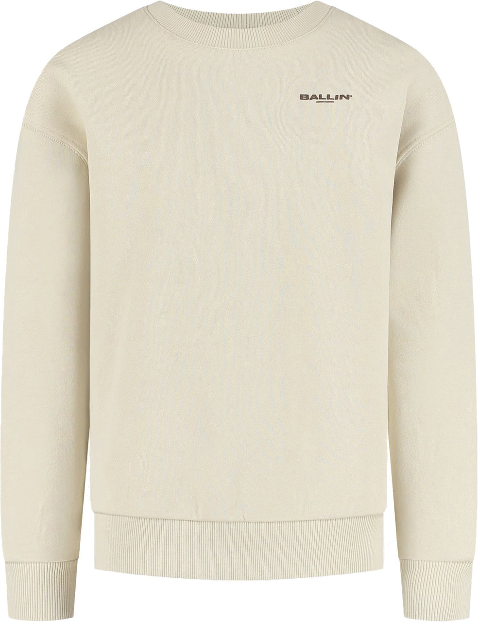 Ballin Amsterdam Zig Zag Logo Sweater Beige