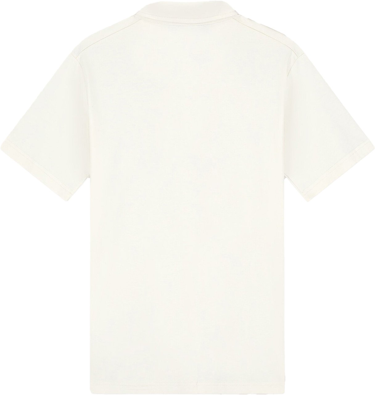 TriaD'oro Polo Zip Short sleeve Wit