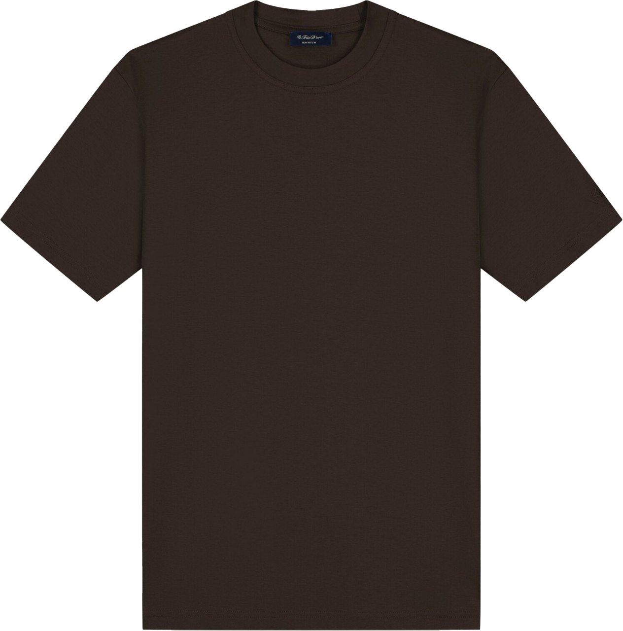 TriaD'oro Slim Fit T-Shirt Bruin