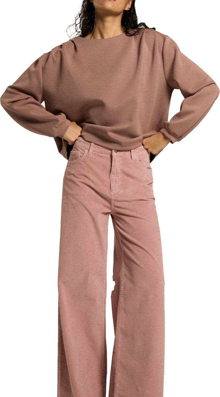 Homage to Denim jeans velours roze Roze