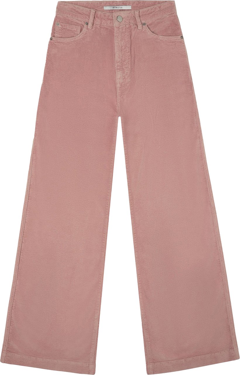 Homage to Denim jeans velours roze Roze