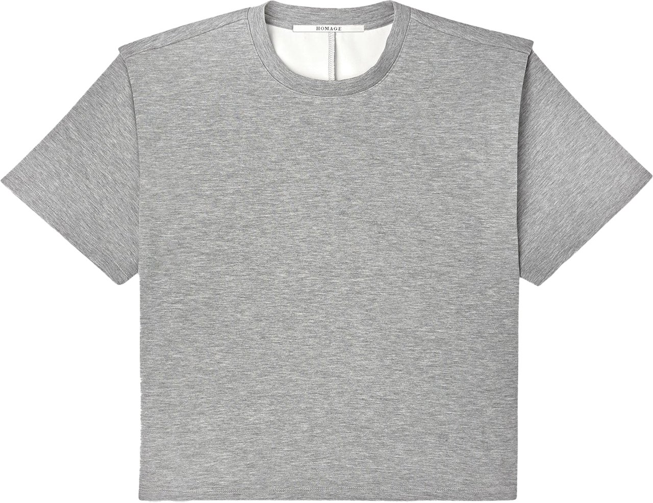 Homage to Denim top grijs Grijs