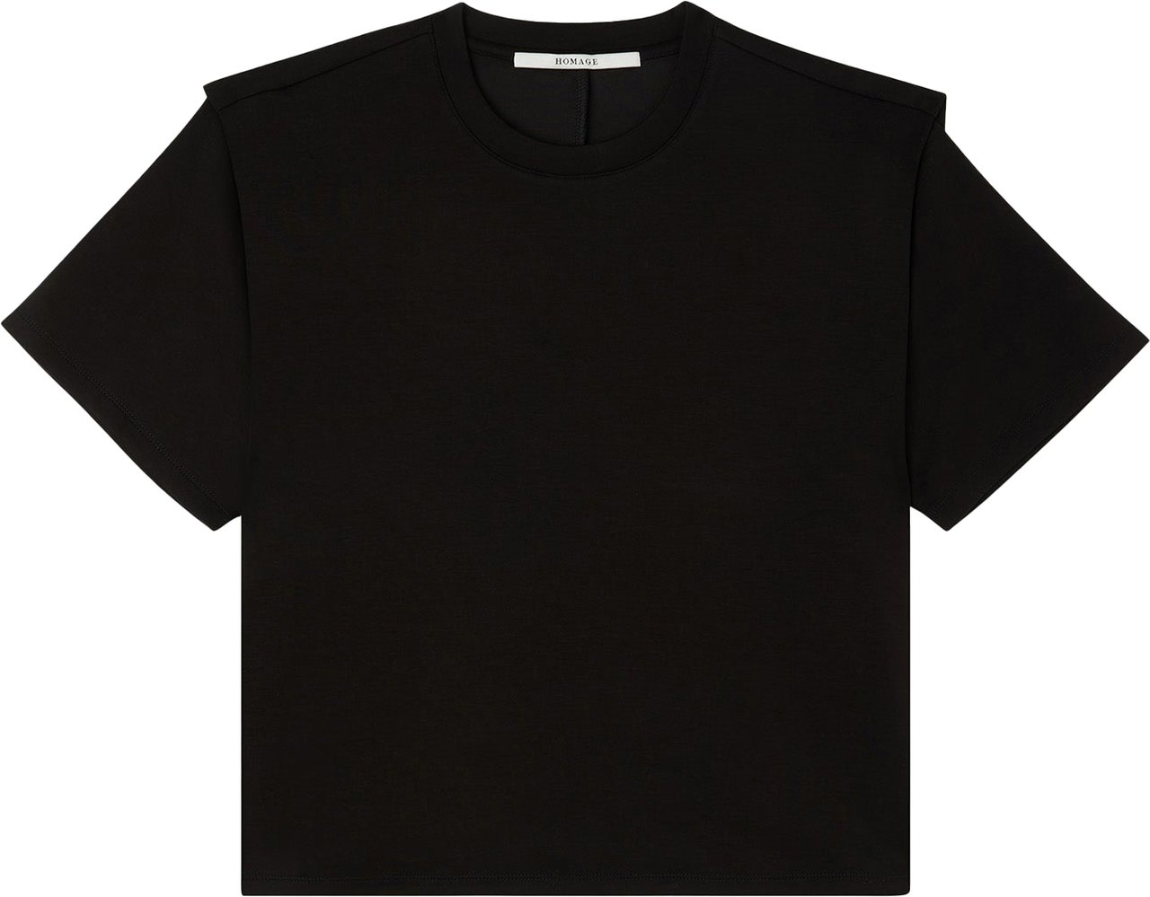 Homage to Denim top zwart Zwart