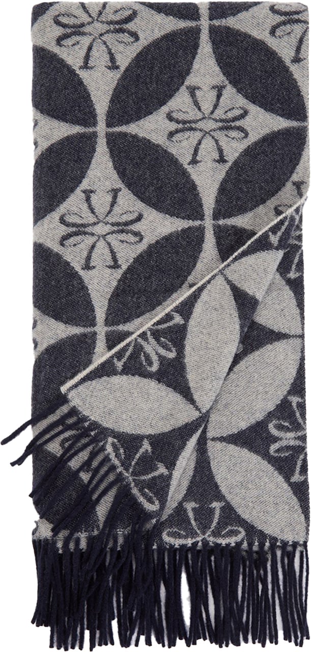 Jacob Cohen sjaal logo blauw Blauw