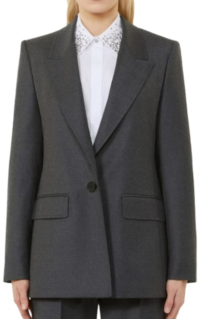 Max Mara Jackets Grey Grijs