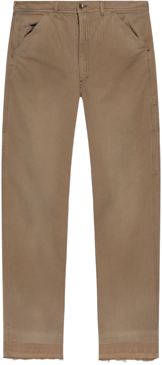 Maison Margiela Trousers Beige Beige