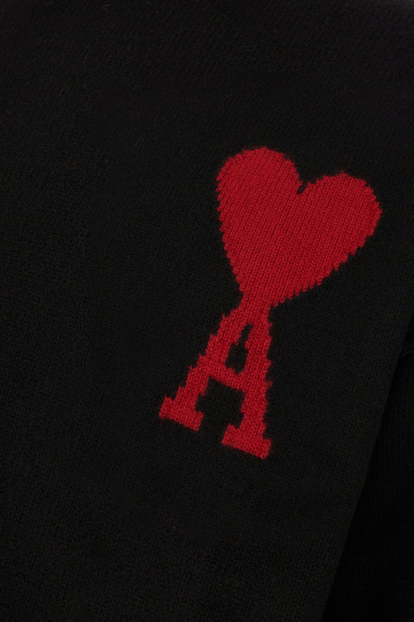 AMI Paris Sweaters Black Zwart