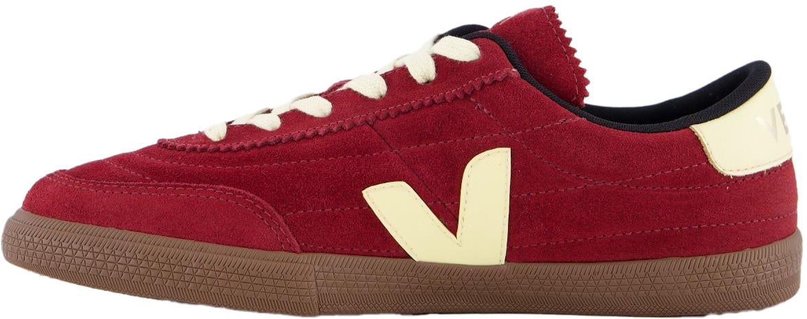 Veja Dames Panenka Suede Sneaker Rood Maroon