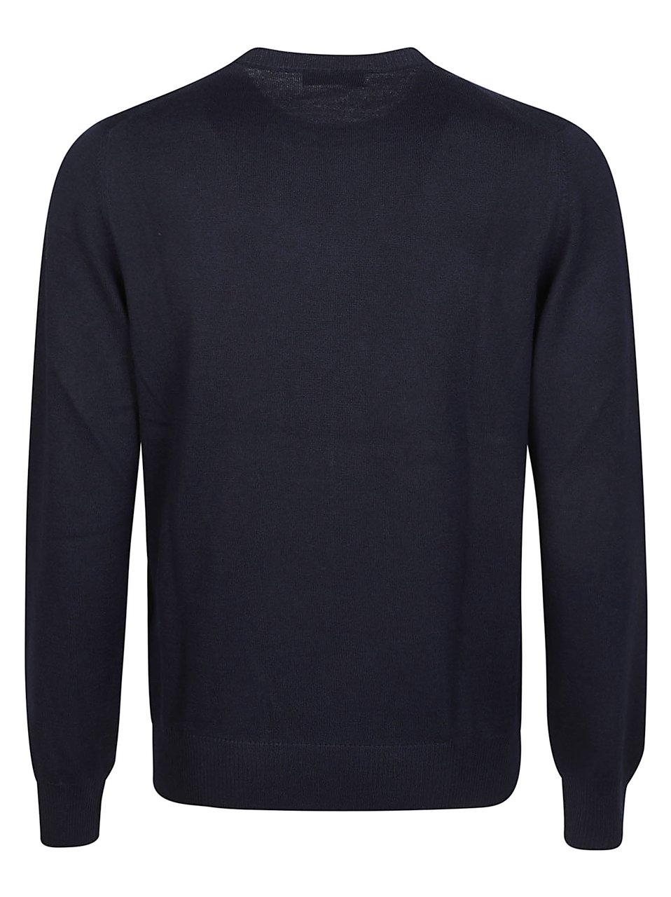 Fay Round Neck Sweater Blue Blauw