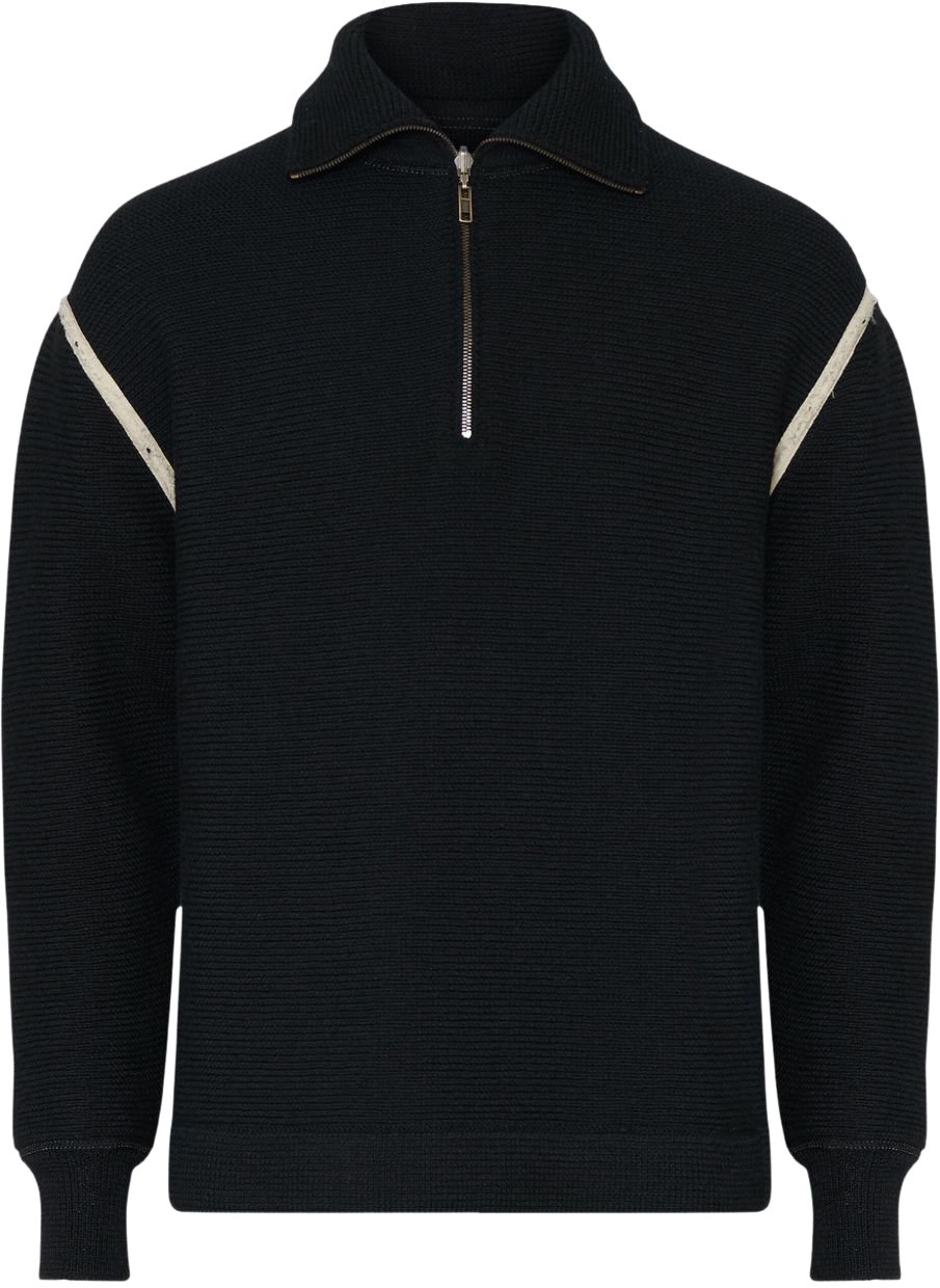 Maison Margiela Sweaters Black Zwart