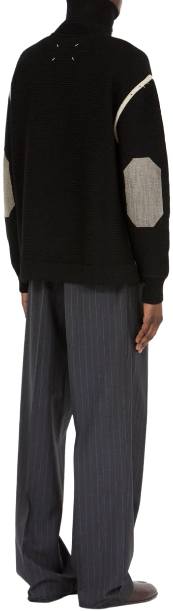 Maison Margiela Sweaters Black Zwart