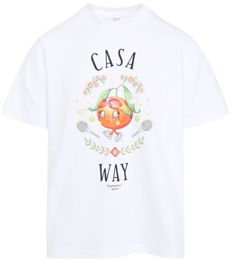 Casablanca T-Shirts And Polos White Wit