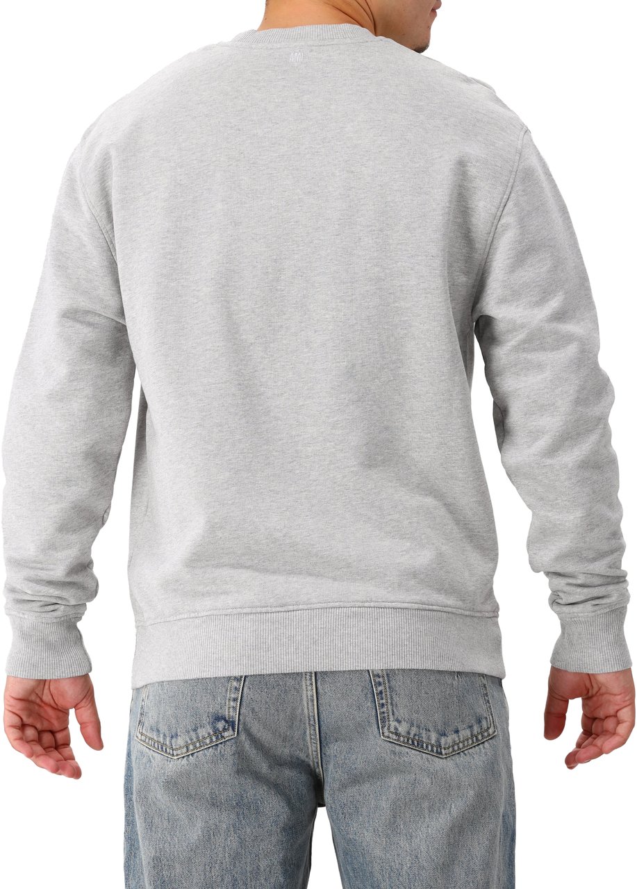 AMI Paris Sweaters Light Grey Grijs