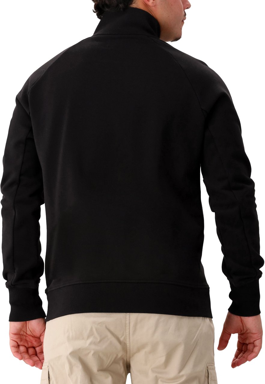 CP Company C.P. Company Sweater Zwart Half Zip Zwart