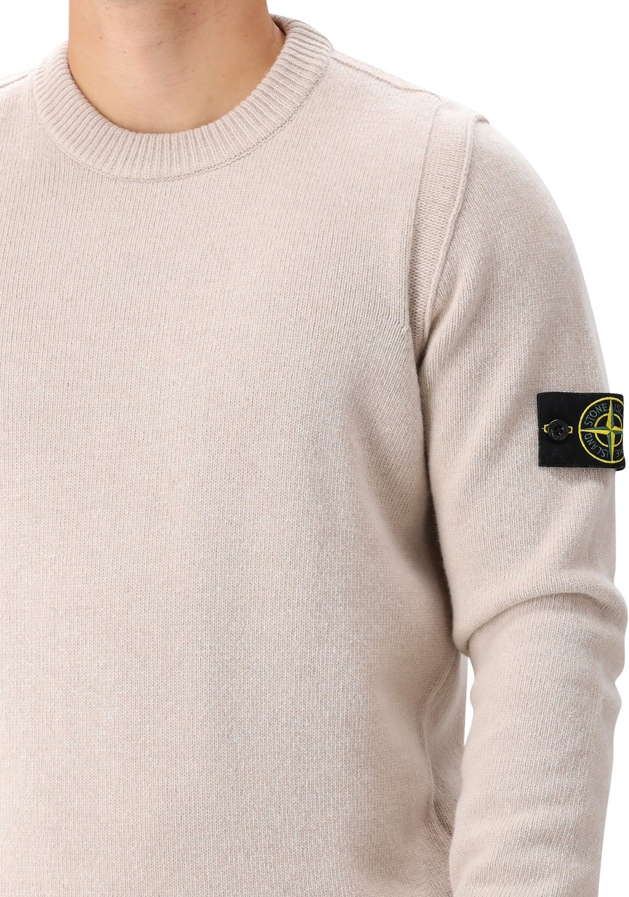 Stone Island Sweaters Beige Beige