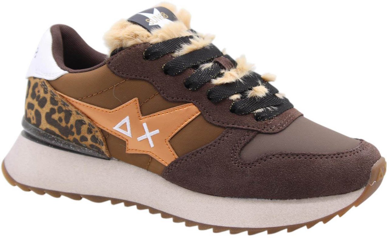 SUN68 Sneaker Brown Bruin