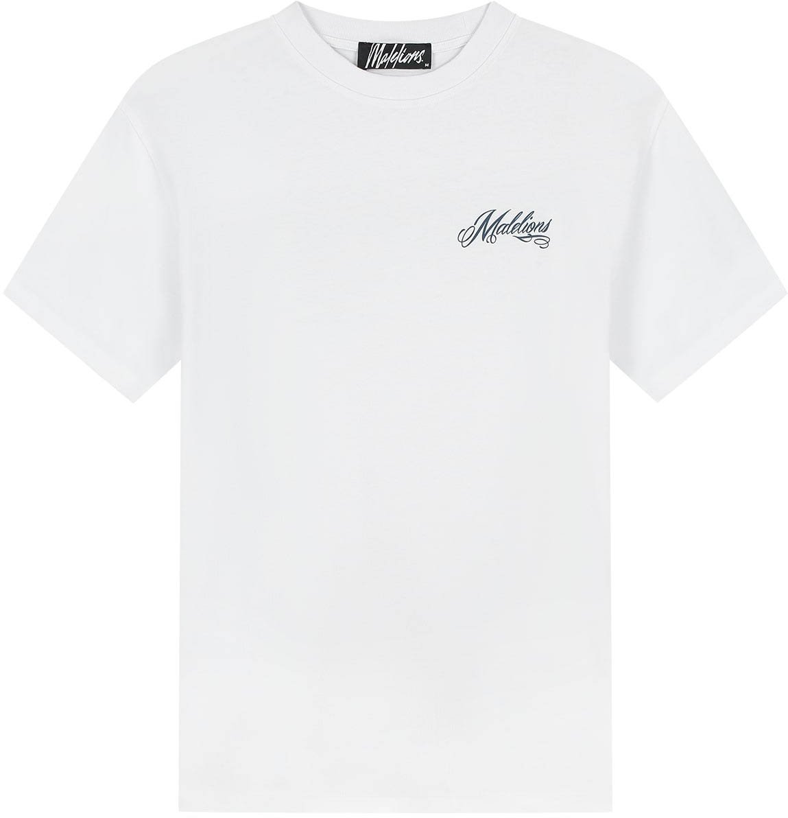 Malelions Malelions Men Playing Cards T-Shirt Wit