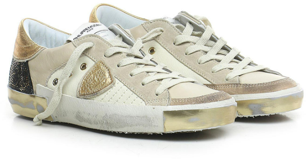 Philippe Model Sneakers Golden Goud