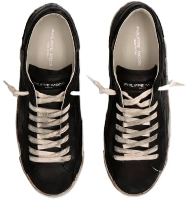 Philippe Model Sneakers Black Zwart
