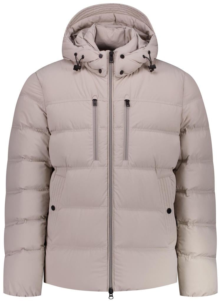 Woolrich Matt Stretch Puffer Jacket Beige