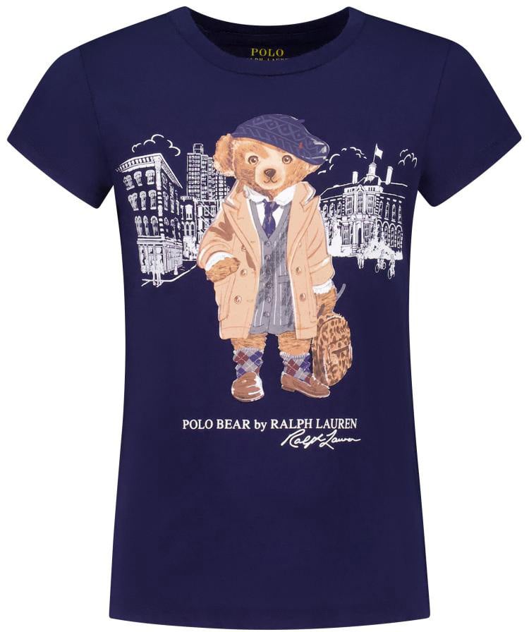 Ralph Lauren Knit-t-shirt Blauw