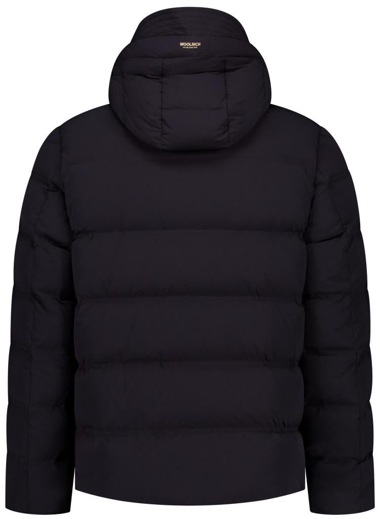 Woolrich Matt Stretch Puffer Jacket Zwart