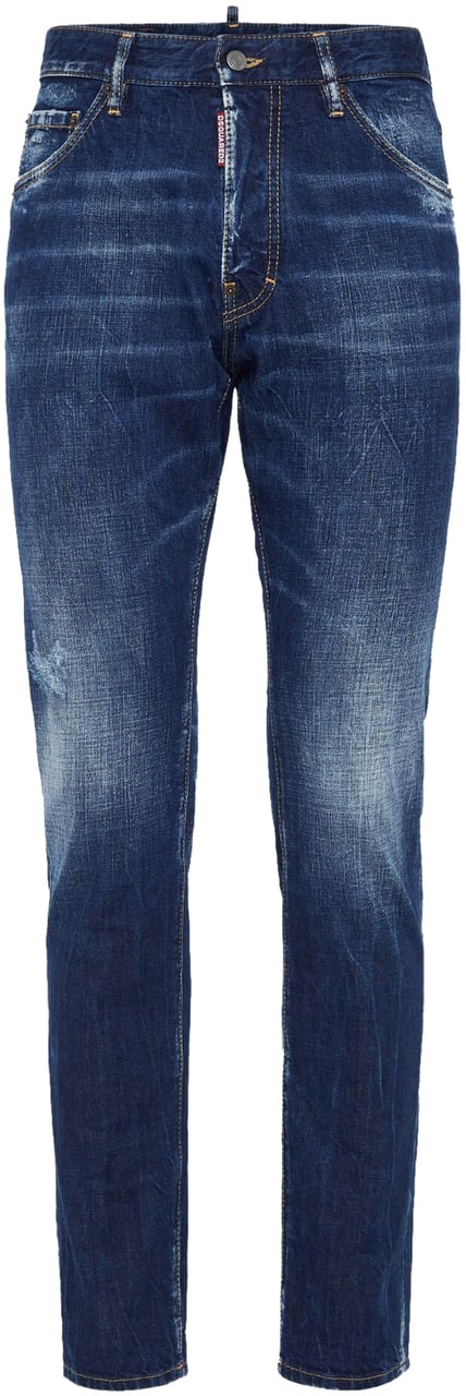Dsquared2 Slim fit jeans 'Cool Guy' Blauw