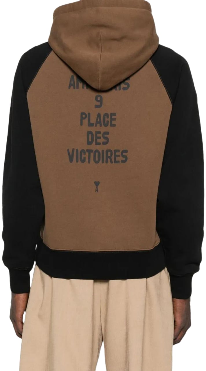 AMI Paris Sweaters Brown Bruin