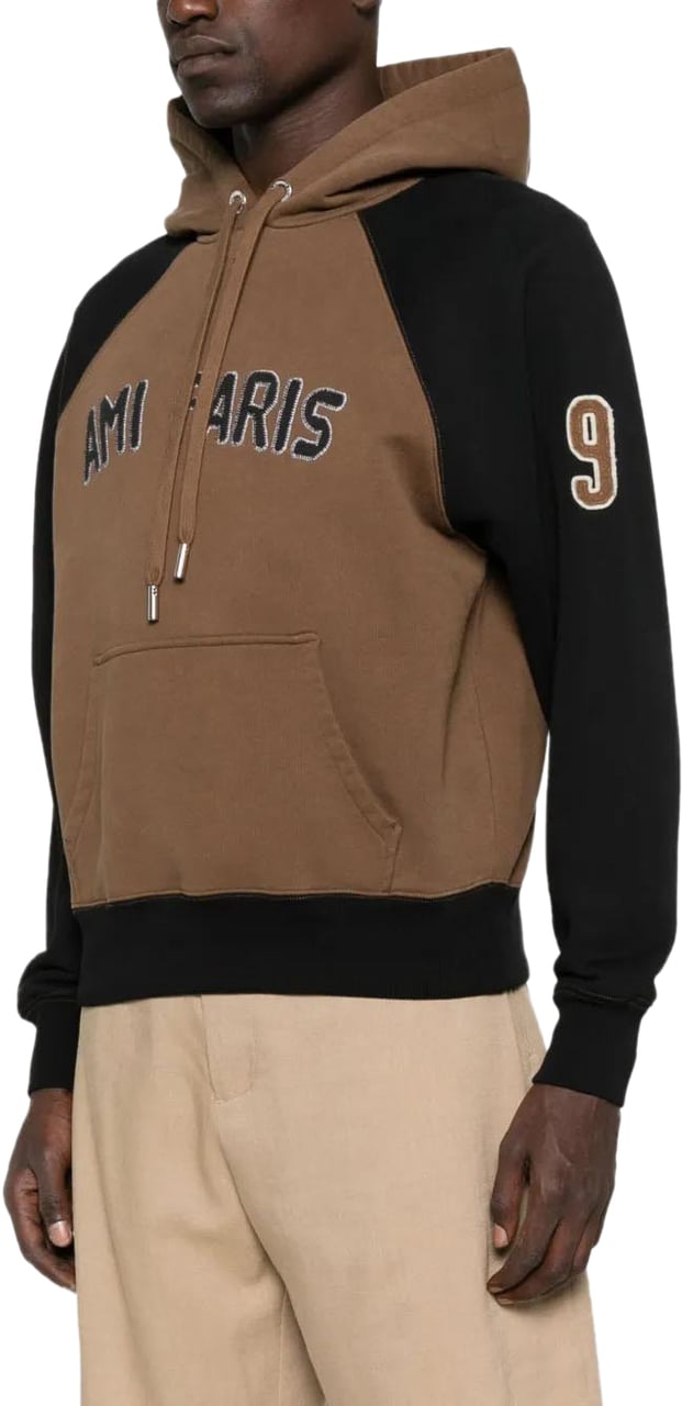 AMI Paris Sweaters Brown Bruin