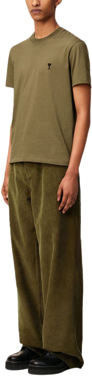 AMI Paris Trousers Brown Bruin