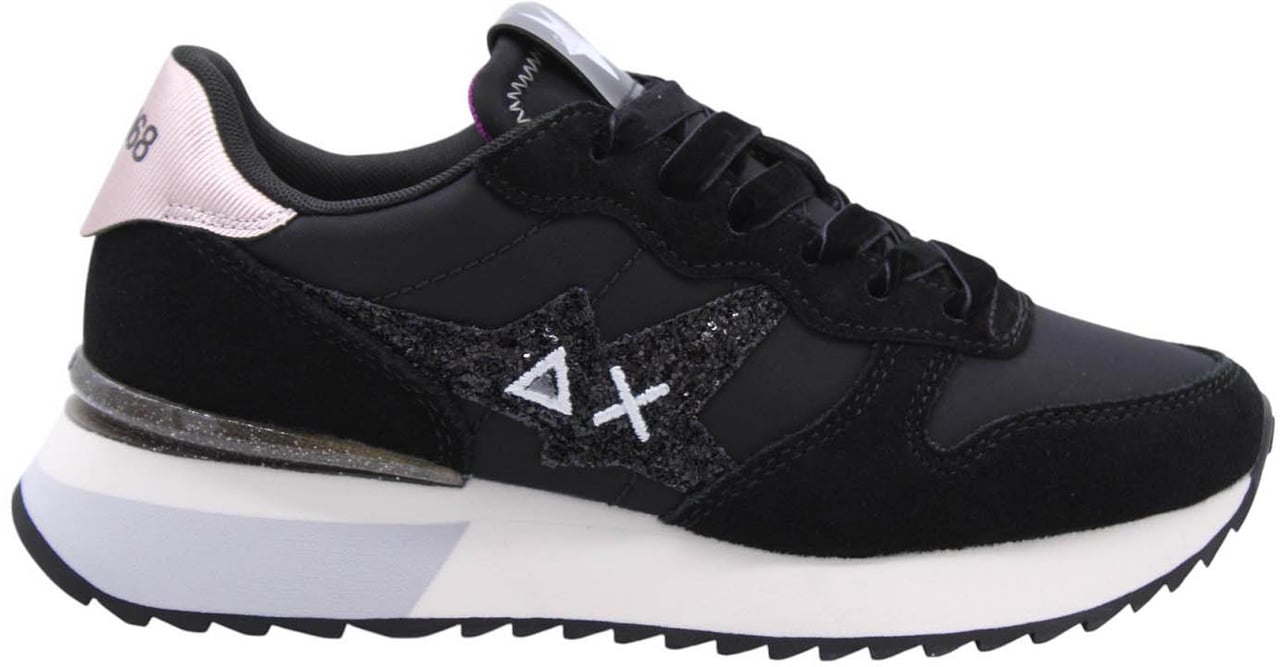 SUN68 Sneaker Black Zwart