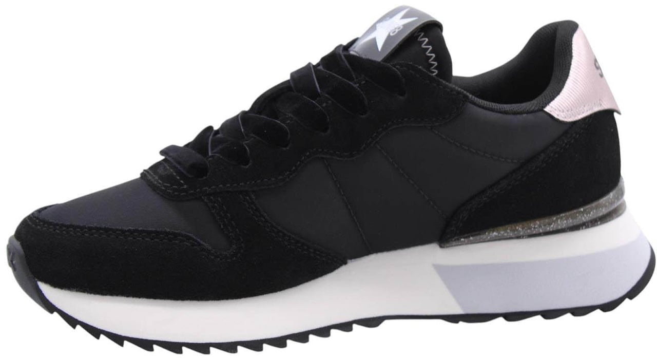 SUN68 Sneaker Black Zwart