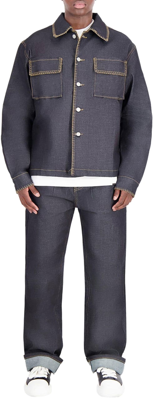 Don't Waste Culture Malis | Raw Denim Blauw