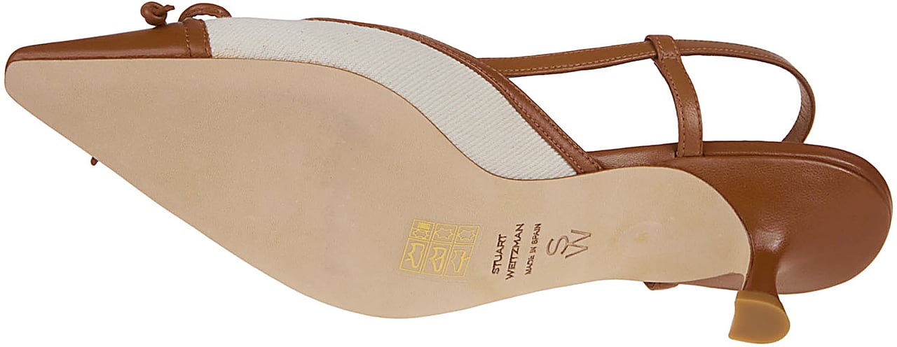 Stuart Weitzman Kitty Slingback 50 Sandals Blue Blauw