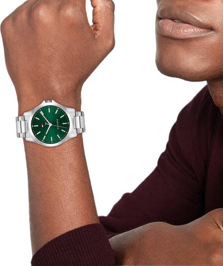 Tommy Hilfiger Tommy Hilfiger TH1710672 Horloge Heren Zilverkleurig 43mm Zilver