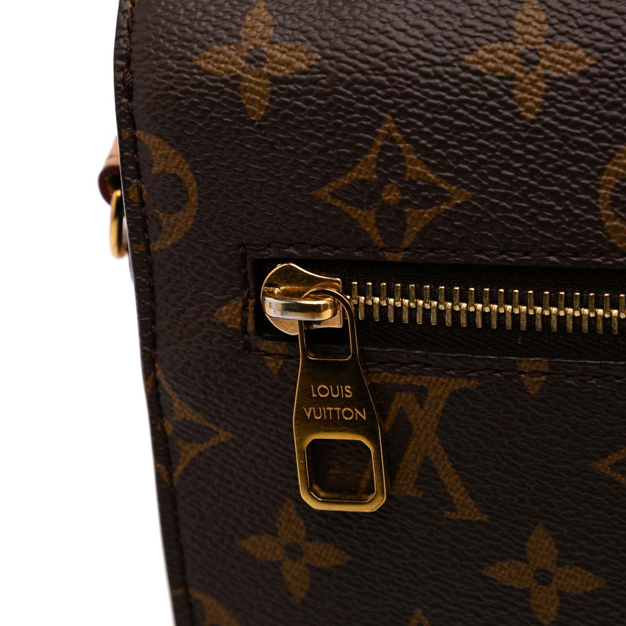 Louis Vuitton Monogram Pochette Metis Bruin