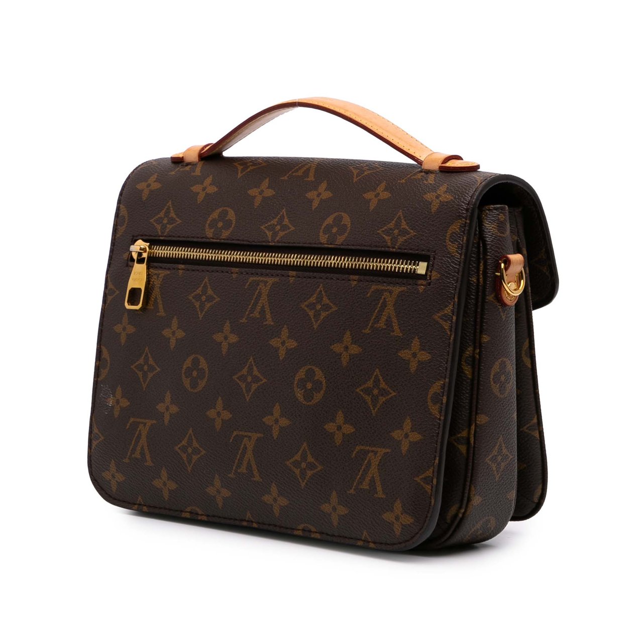 Louis Vuitton Monogram Pochette Metis Bruin