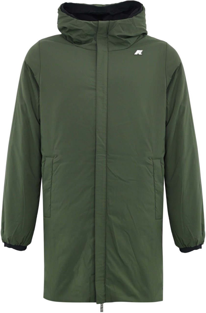 K-WAY Coats Black Zwart