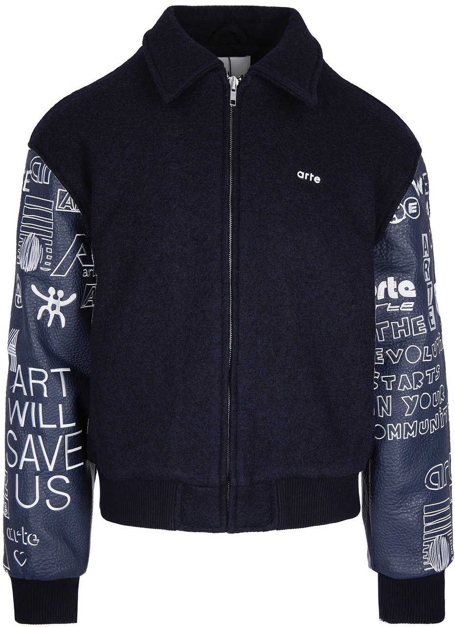 Arte Antwerp Coats Blue Blauw