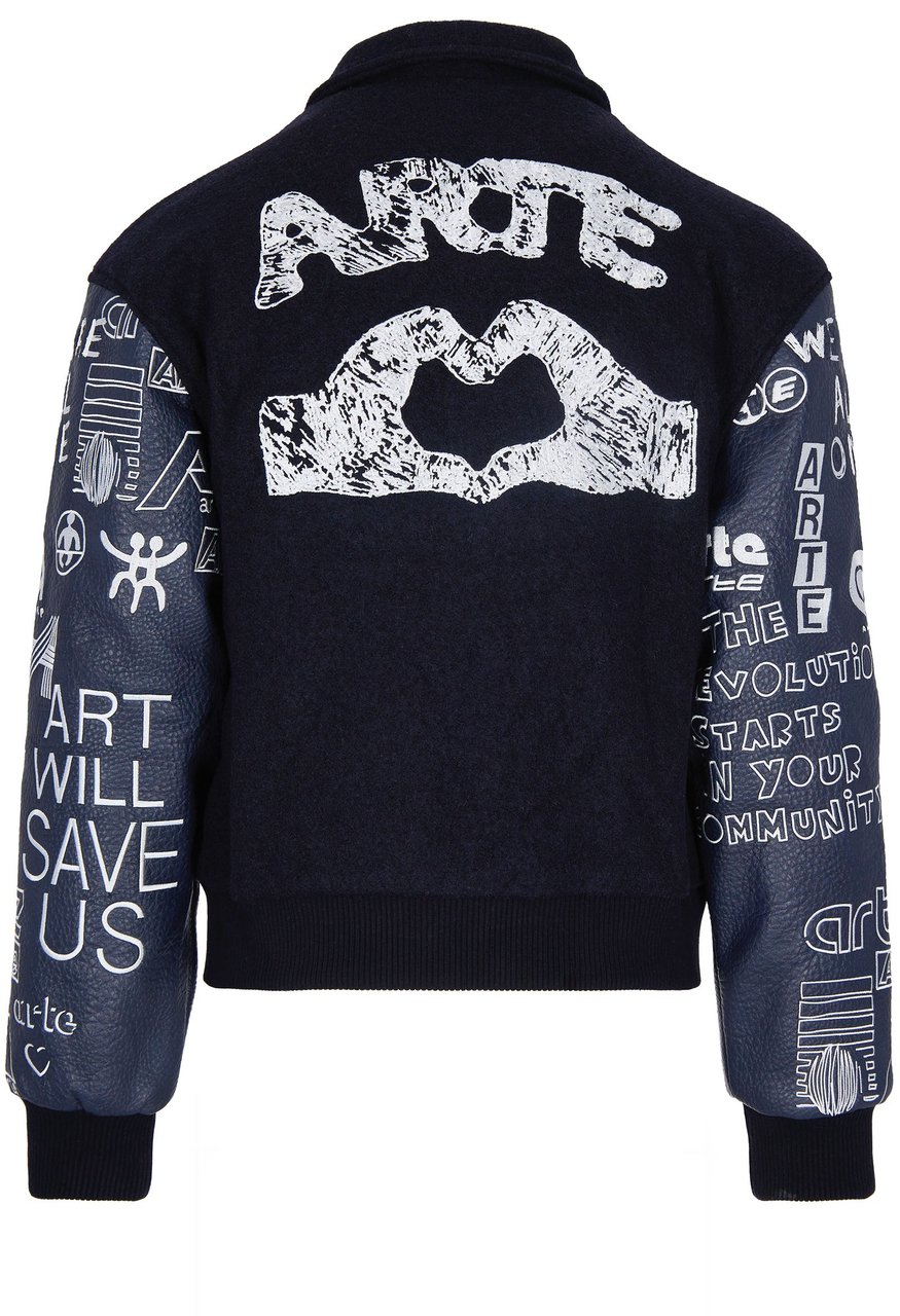Arte Antwerp Coats Blue Blauw